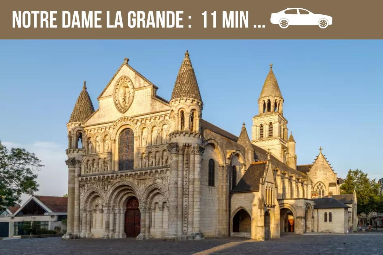 Bellejoie - Appartement T3 - Parking gratuit - Wifi Poitiers Buitenkant foto